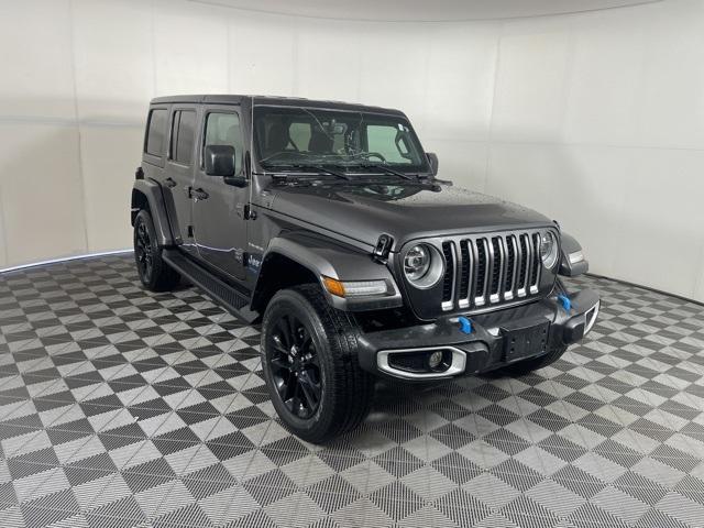 used 2022 Jeep Wrangler Unlimited 4xe car, priced at $33,995