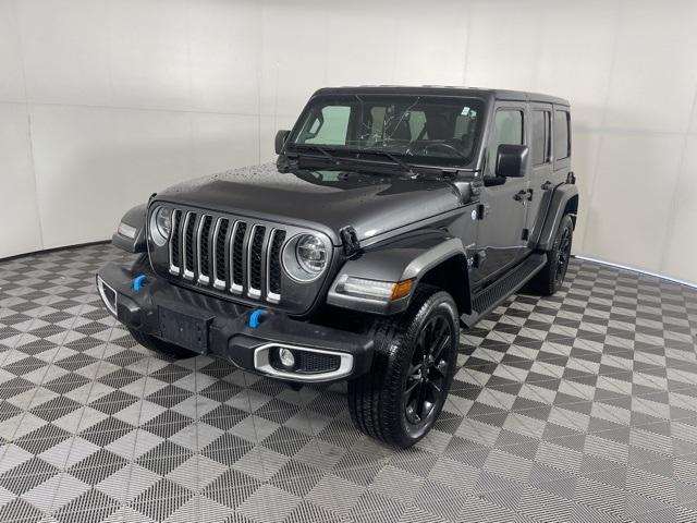 used 2022 Jeep Wrangler Unlimited 4xe car, priced at $33,995