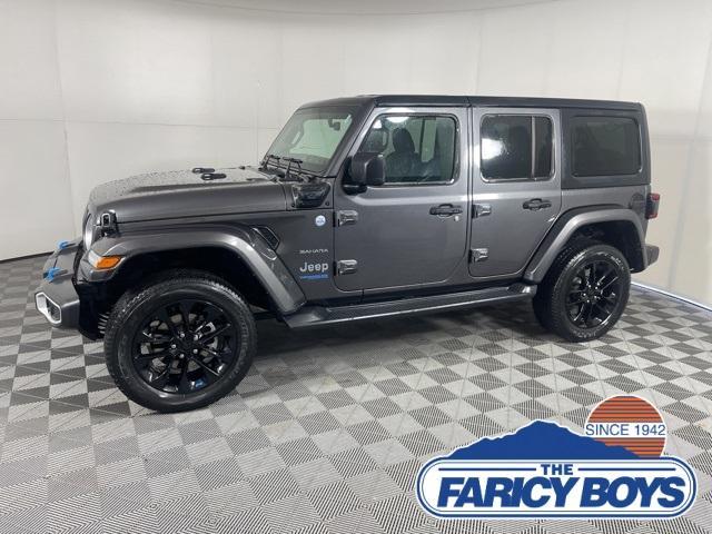 used 2022 Jeep Wrangler Unlimited 4xe car, priced at $33,495