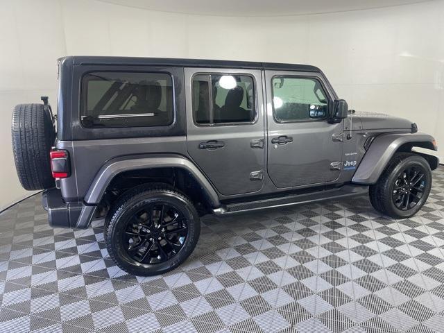 used 2022 Jeep Wrangler Unlimited 4xe car, priced at $33,995