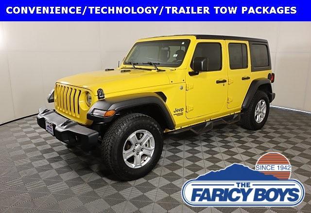 used 2020 Jeep Wrangler Unlimited car, priced at $26,195