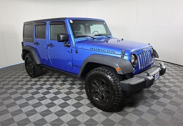 used 2015 Jeep Wrangler Unlimited car, priced at $18,995