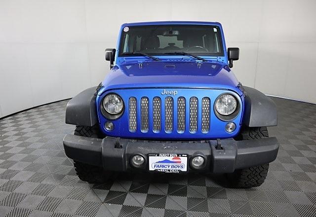 used 2015 Jeep Wrangler Unlimited car, priced at $18,995