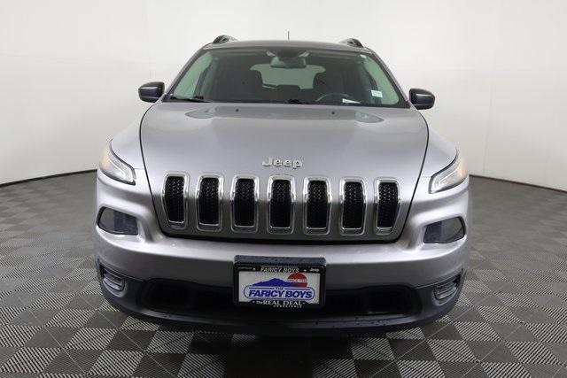 used 2017 Jeep Cherokee car, priced at $14,695