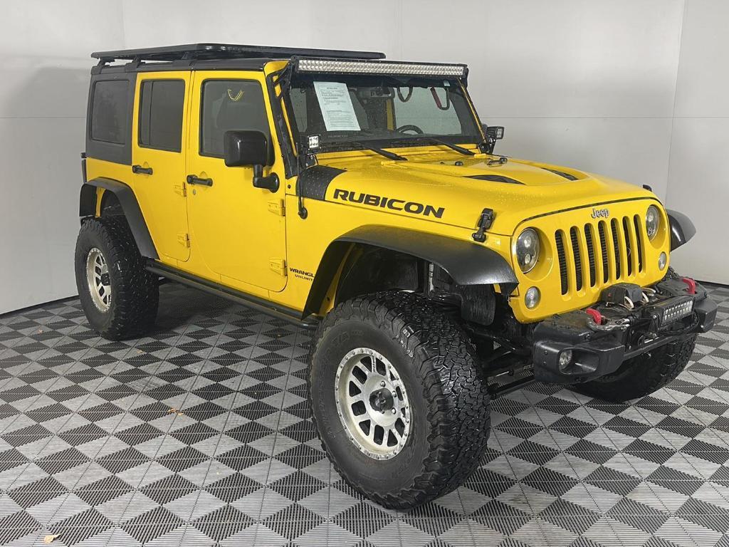 used 2015 Jeep Wrangler Unlimited car, priced at $22,995