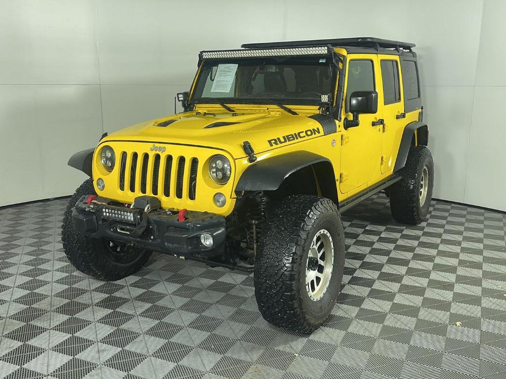 used 2015 Jeep Wrangler Unlimited car, priced at $22,995