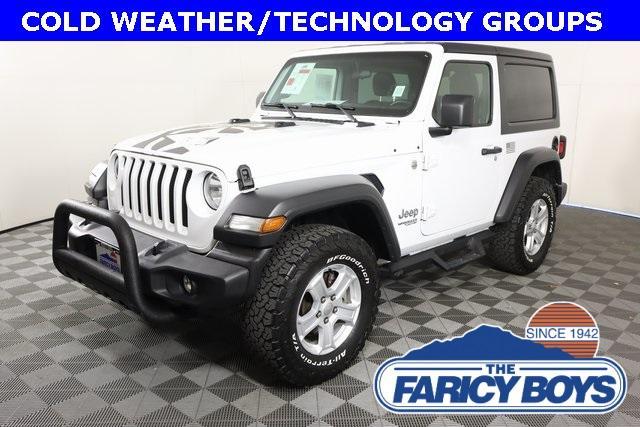 used 2021 Jeep Wrangler car, priced at $27,195