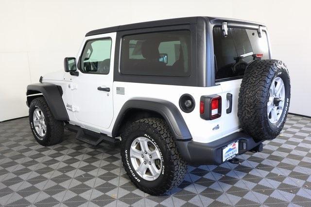 used 2021 Jeep Wrangler car, priced at $27,195