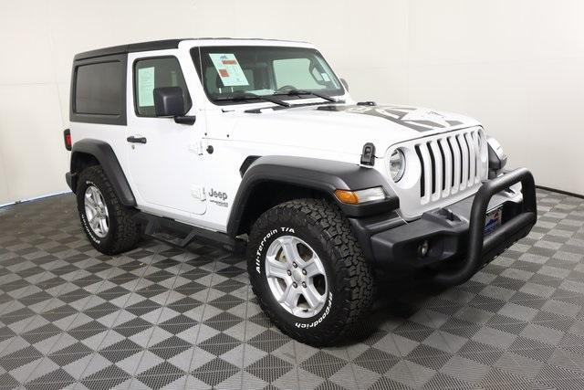 used 2021 Jeep Wrangler car, priced at $27,195