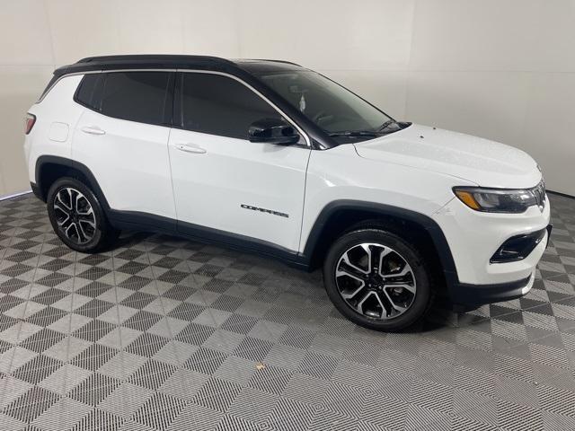 used 2022 Jeep Compass car, priced at $22,995