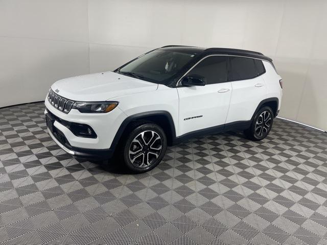 used 2022 Jeep Compass car, priced at $22,995