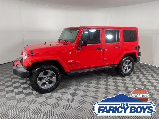 used 2017 Jeep Wrangler Unlimited car, priced at $21,695