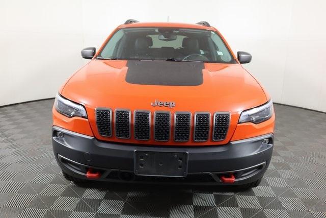 used 2021 Jeep Cherokee car, priced at $25,895