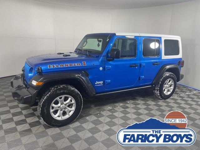 used 2021 Jeep Wrangler Unlimited car, priced at $32,995