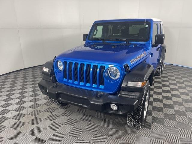 used 2021 Jeep Wrangler Unlimited car, priced at $32,995