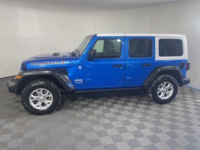 used 2021 Jeep Wrangler Unlimited car, priced at $32,995