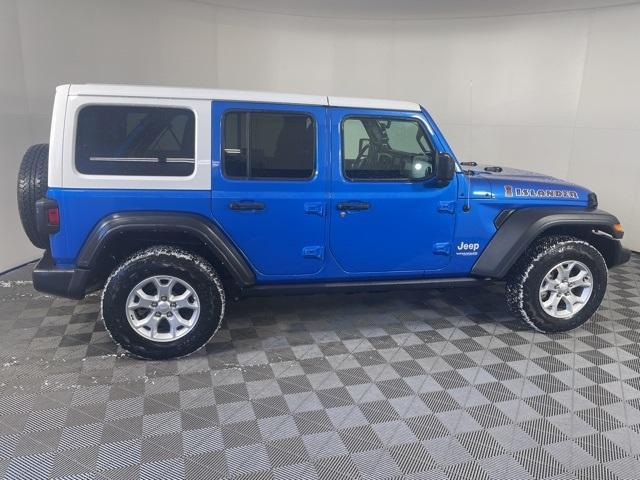 used 2021 Jeep Wrangler Unlimited car, priced at $32,995