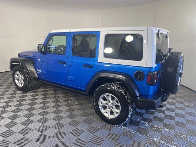 used 2021 Jeep Wrangler Unlimited car, priced at $32,995