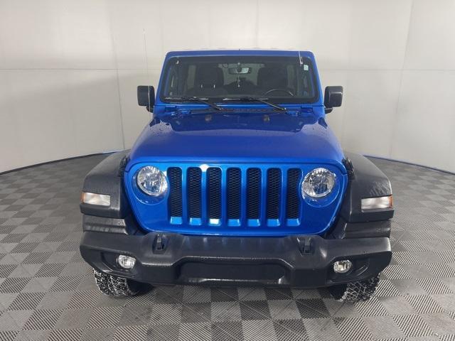 used 2021 Jeep Wrangler Unlimited car, priced at $32,995