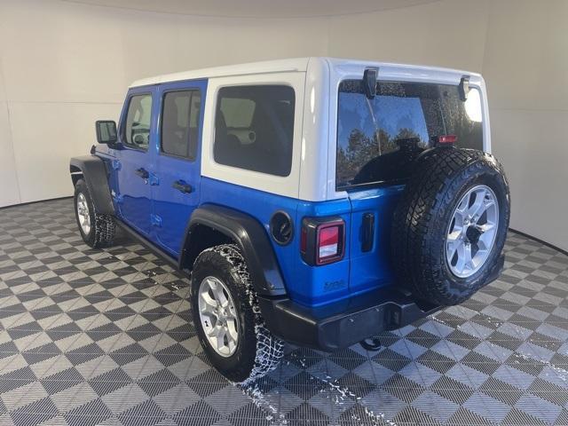 used 2021 Jeep Wrangler Unlimited car, priced at $32,995