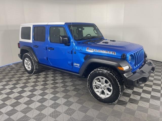 used 2021 Jeep Wrangler Unlimited car, priced at $32,995