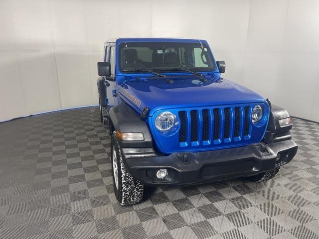 used 2021 Jeep Wrangler Unlimited car, priced at $32,995