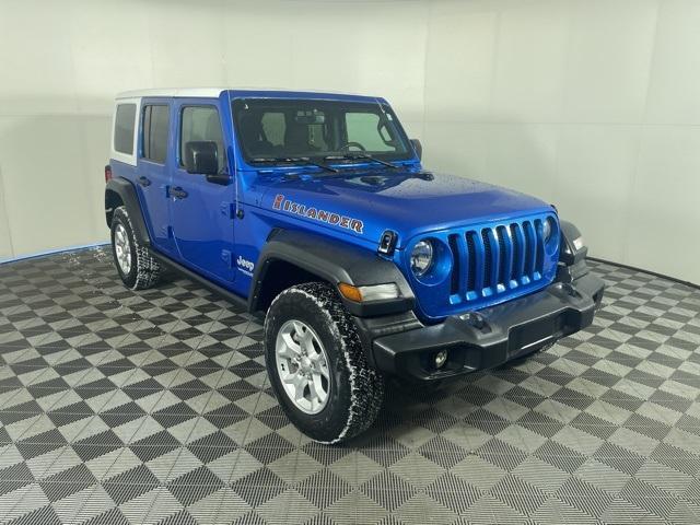 used 2021 Jeep Wrangler Unlimited car, priced at $32,995