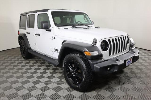 used 2021 Jeep Wrangler Unlimited car, priced at $28,295