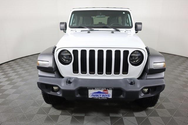 used 2021 Jeep Wrangler Unlimited car, priced at $28,295