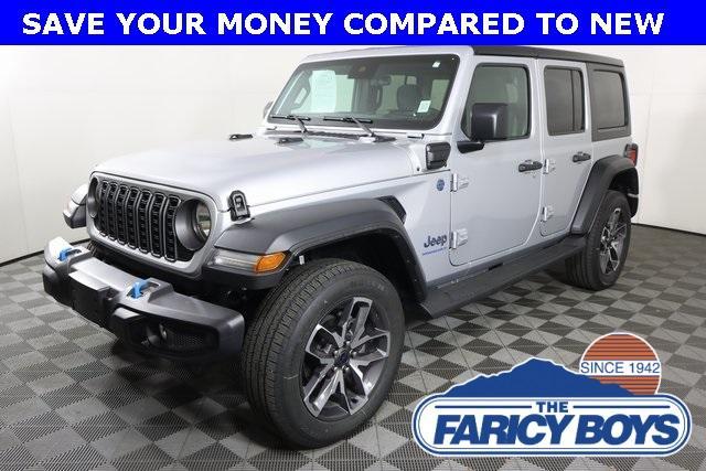 used 2024 Jeep Wrangler 4xe car, priced at $37,995