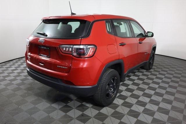 used 2021 Jeep Compass car, priced at $19,395