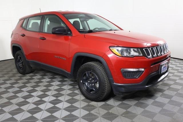 used 2021 Jeep Compass car, priced at $19,395