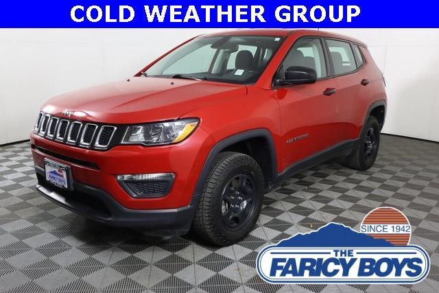 used 2021 Jeep Compass car, priced at $19,395