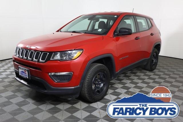 used 2021 Jeep Compass car, priced at $20,895