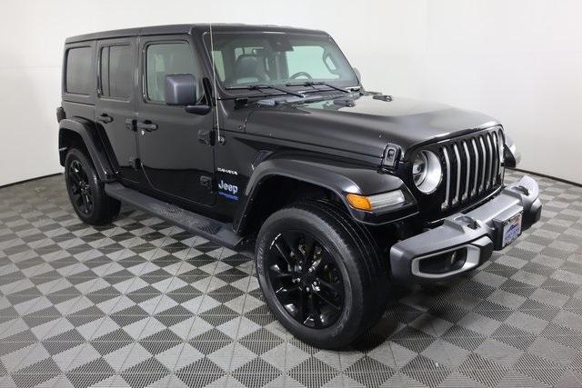 used 2021 Jeep Wrangler Unlimited 4xe car, priced at $32,995