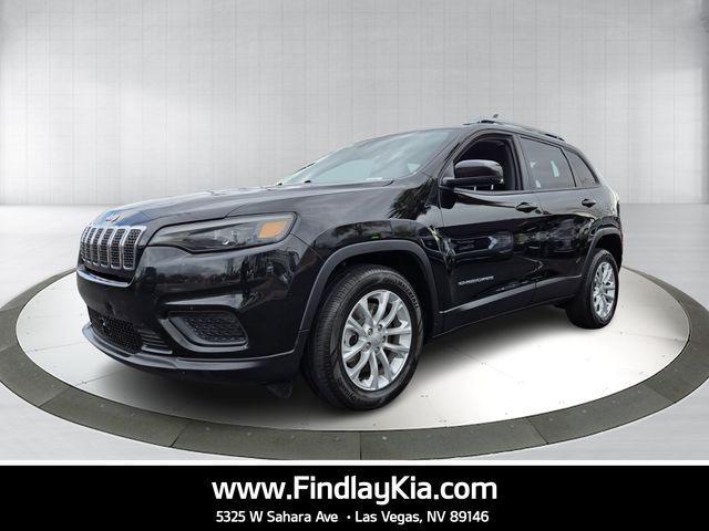 used 2021 Jeep Cherokee car, priced at $14,497