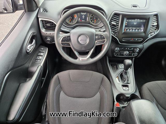 used 2021 Jeep Cherokee car, priced at $14,497