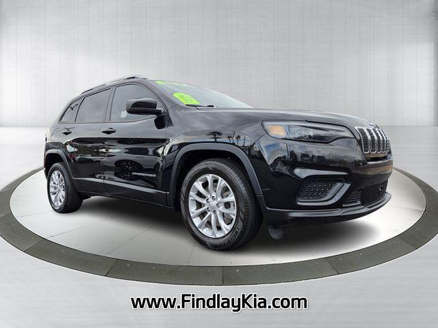 used 2021 Jeep Cherokee car, priced at $14,497