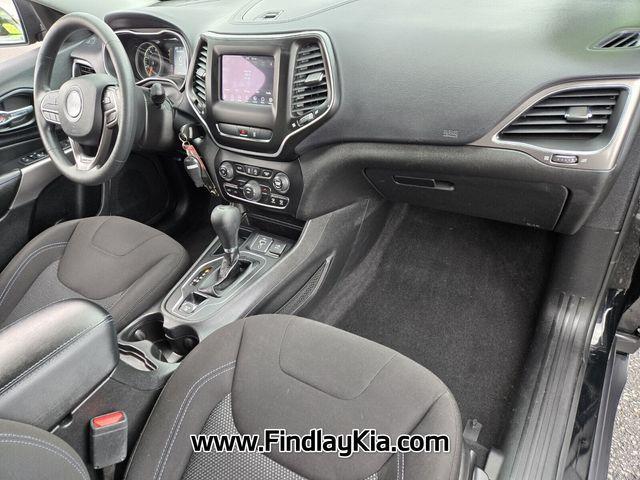 used 2021 Jeep Cherokee car, priced at $14,497