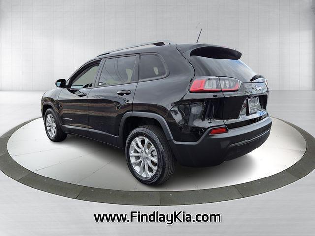 used 2021 Jeep Cherokee car, priced at $14,497