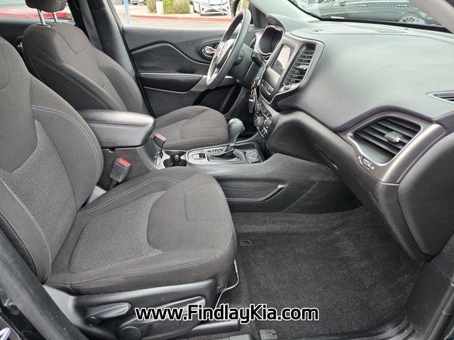 used 2021 Jeep Cherokee car, priced at $14,497