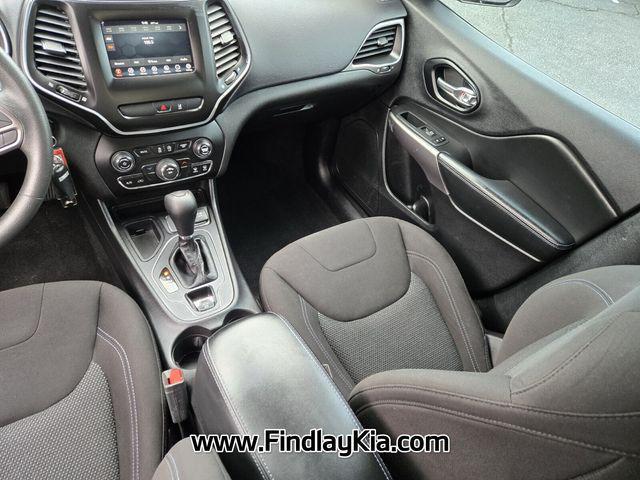 used 2021 Jeep Cherokee car, priced at $14,497