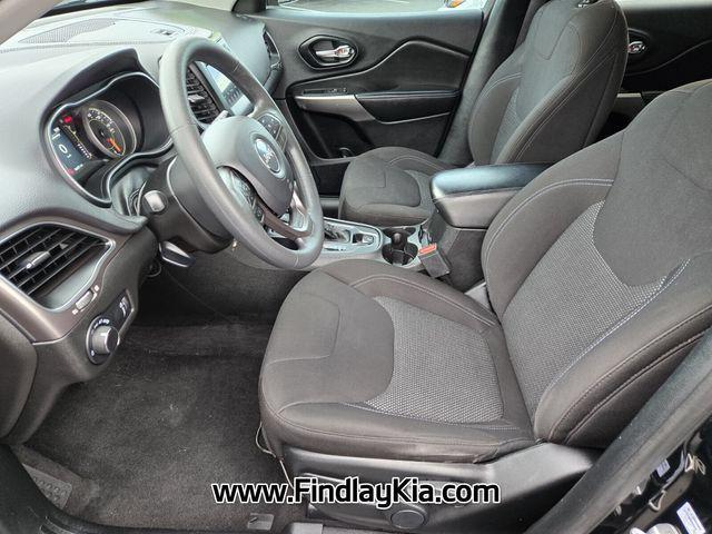 used 2021 Jeep Cherokee car, priced at $14,497