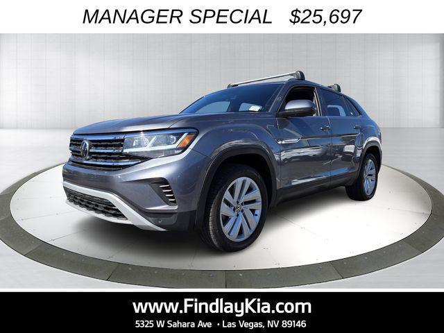 used 2021 Volkswagen Atlas Cross Sport car, priced at $25,697
