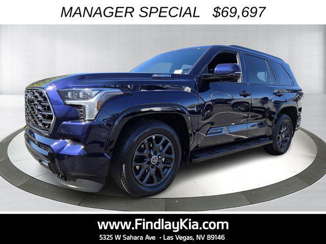 used 2024 Toyota Sequoia car, priced at $69,697