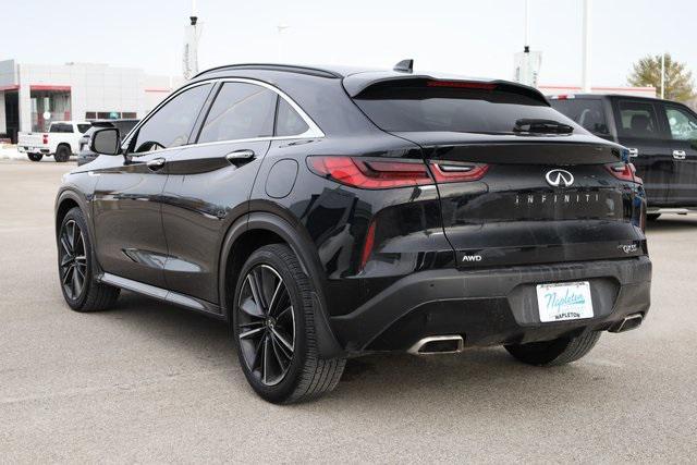 used 2022 INFINITI QX55 car, priced at $30,527