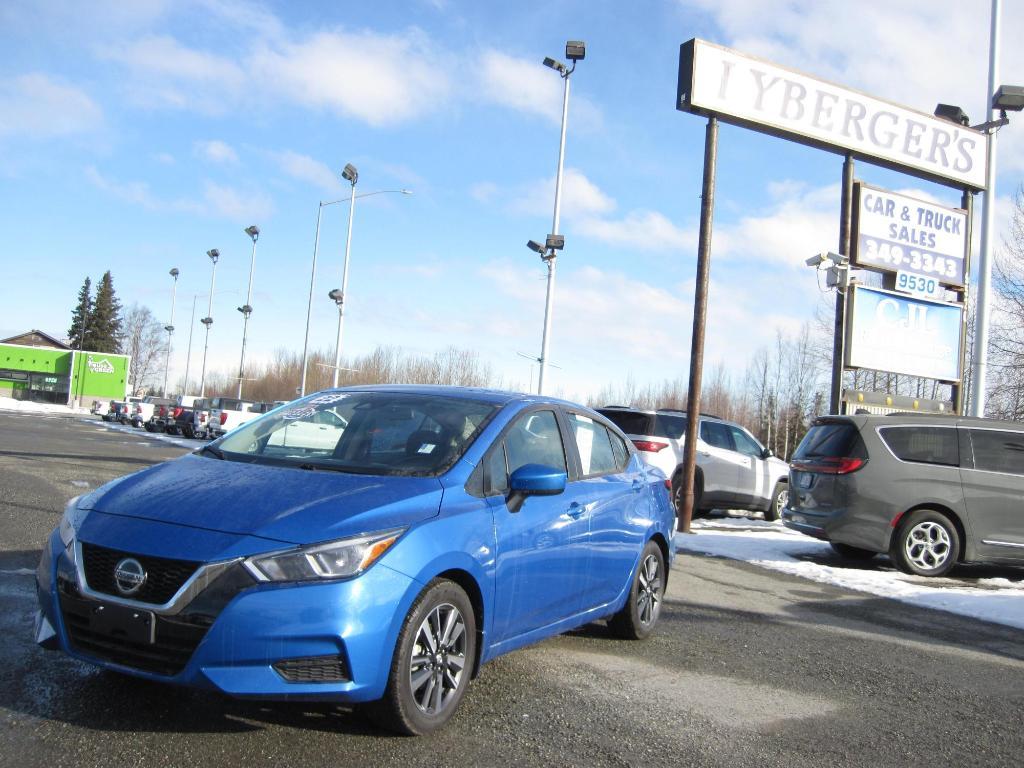 used 2022 Nissan Versa car, priced at $19,950
