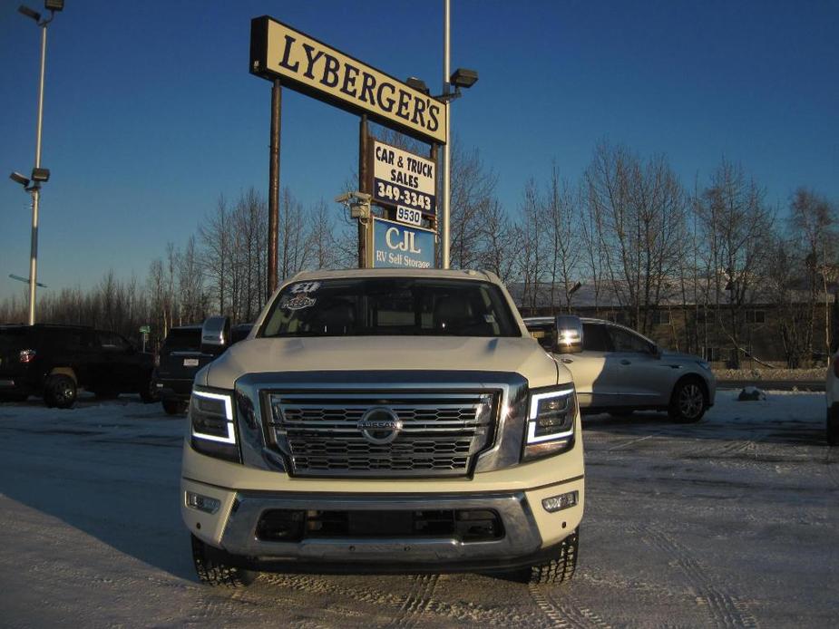 used 2021 Nissan Titan car, priced at $43,950