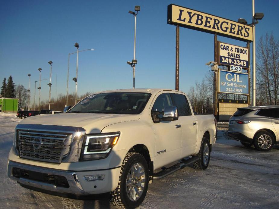 used 2021 Nissan Titan car, priced at $43,950