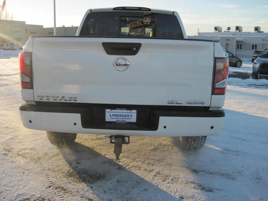 used 2021 Nissan Titan car, priced at $43,950